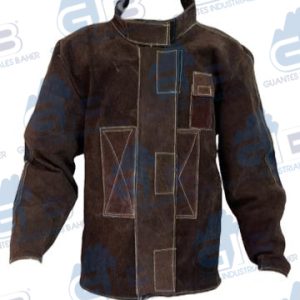Chamarra Para Soldador Carnaza Con Mezclilla GIB®
